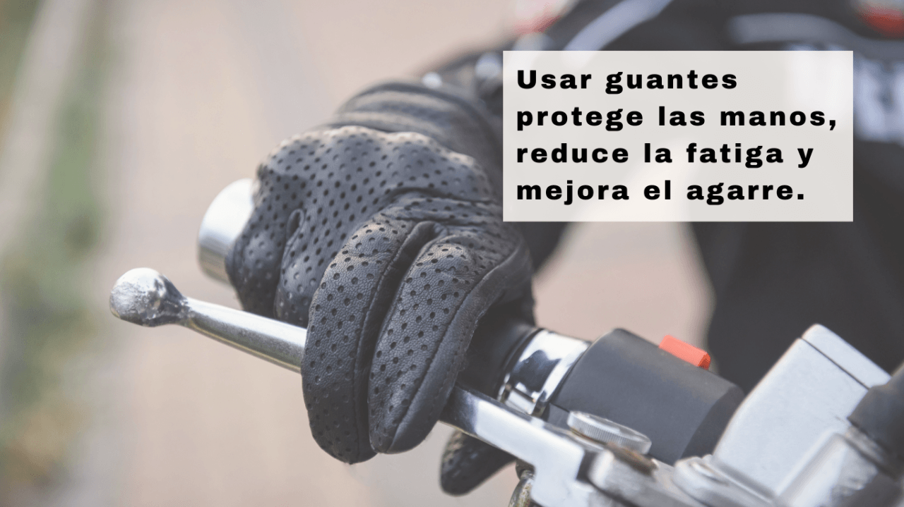 Es Obligatorio Llevar Guantes En La Moto