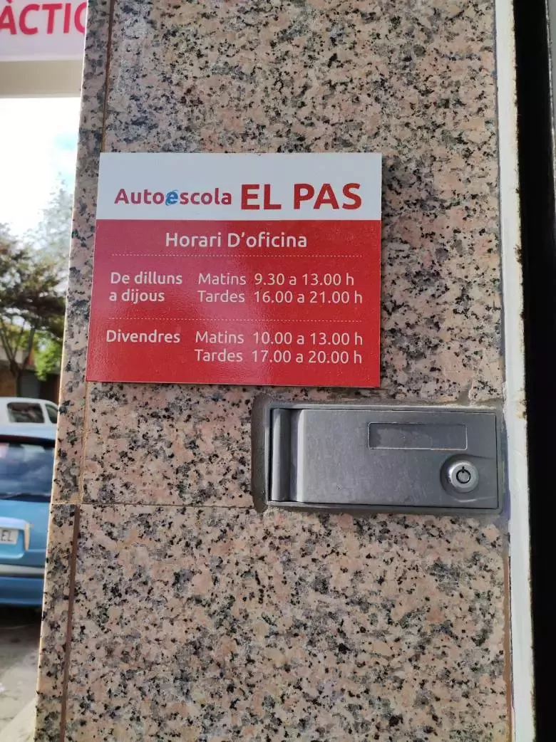 Autoescola El Pas