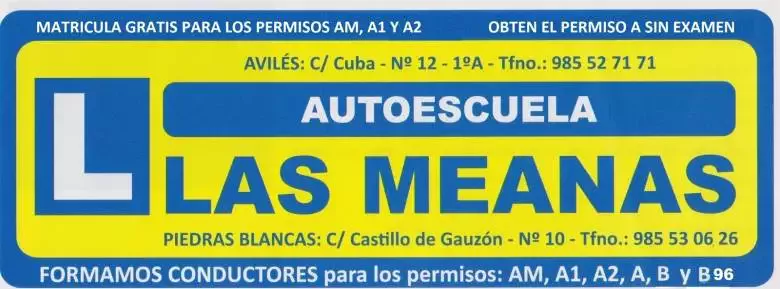 Autoescuela las Meanas