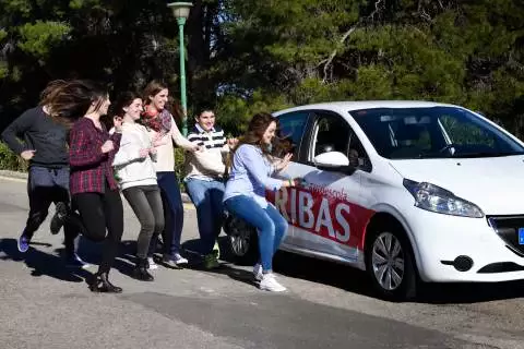 Autoescola RIBAS Pza España - Carrer del Bisbe Perelló
