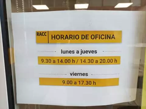 RACC Oficina Autoescola L'Hospitalet de Llobregat Collblanc - C. Progrés